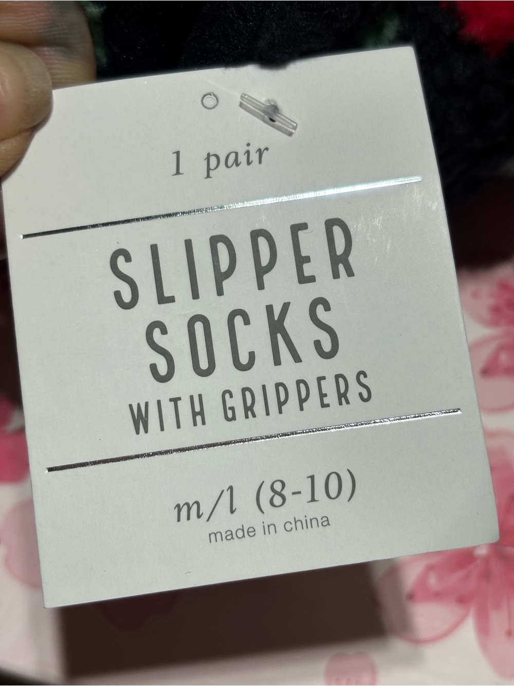 Cherry Slipper Socks - Picture 4 of 5